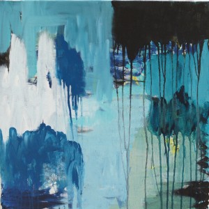 Split - original painting by megan auman